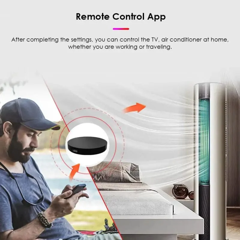 TUYA Smart Home Wifi IR Fernbedienung Smart WiFi Universal Infrarot Für TV DVD AUD AC Funktioniert Mit Alexa Google Home Yandex Alice