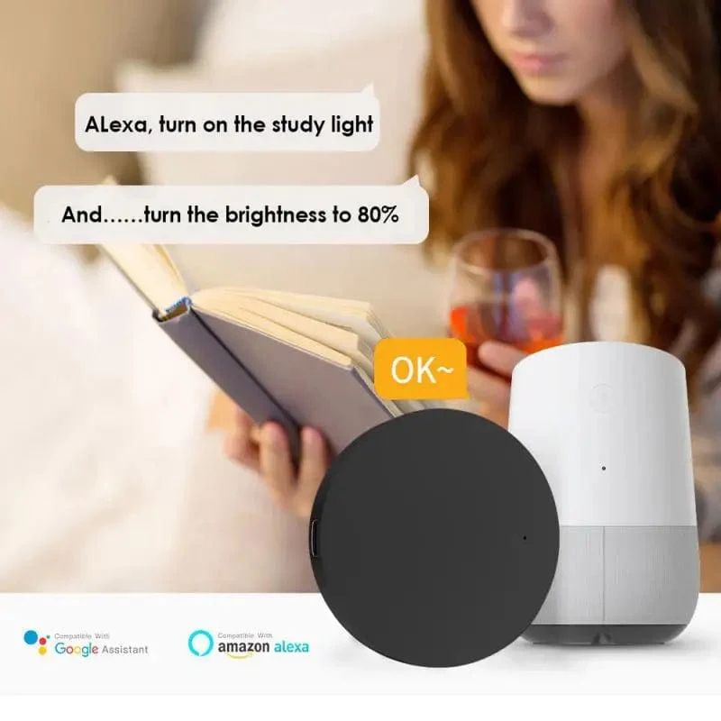 TUYA Smart Home Wifi IR Fernbedienung Smart WiFi Universal Infrarot Für TV DVD AUD AC Funktioniert Mit Alexa Google Home Yandex Alice