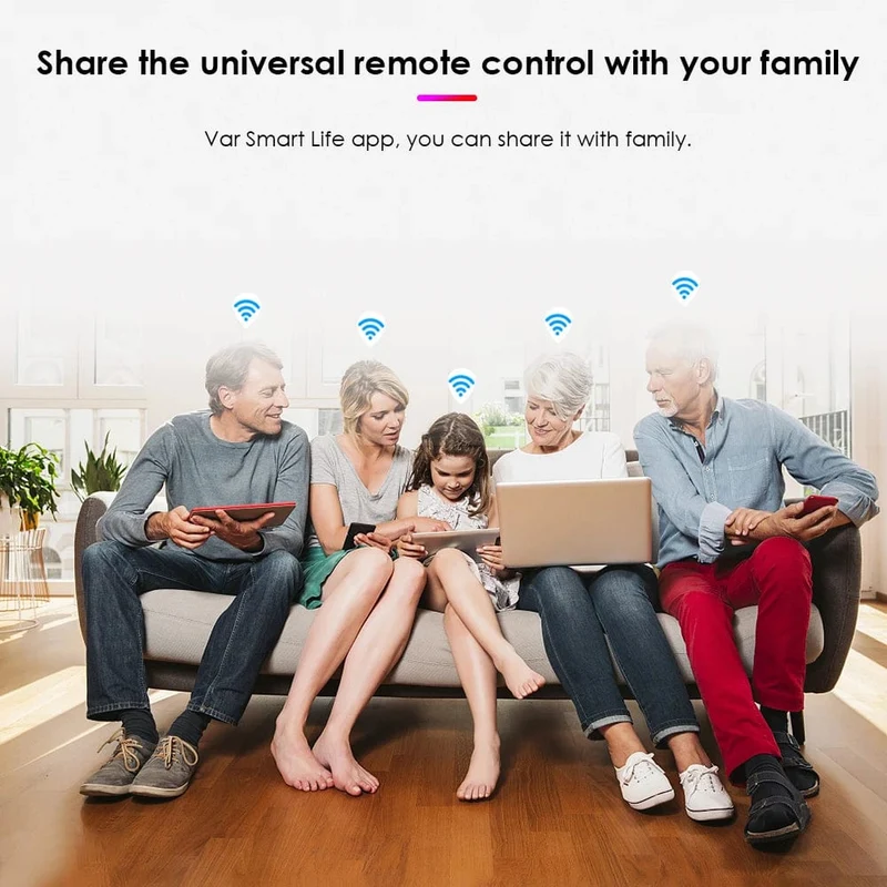 TUYA Smart Home Wifi IR Fernbedienung Smart WiFi Universal Infrarot Für TV DVD AUD AC Funktioniert Mit Alexa Google Home Yandex Alice