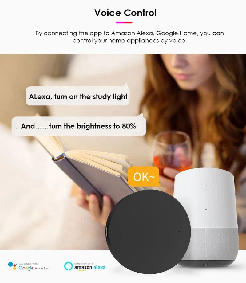 TUYA Smart Home Wifi IR Fernbedienung Smart WiFi Universal Infrarot Für TV DVD AUD AC Funktioniert Mit Alexa Google Home Yandex Alice