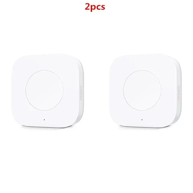 Aqara Drahtloser Minischalter ZigBee APP-Fernbedienung 3-Wege-Smart-Home-Notruftaste Türklingel Funktioniert mit Gateway und Homekit