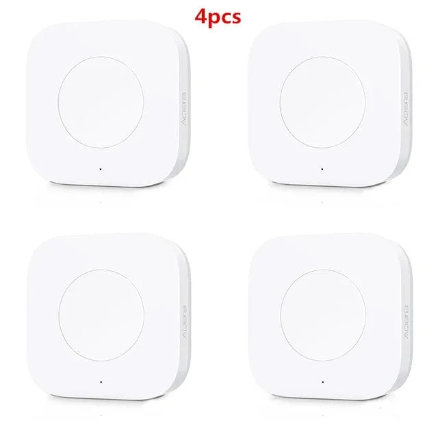 Aqara Drahtloser Minischalter ZigBee APP-Fernbedienung 3-Wege-Smart-Home-Notruftaste Türklingel Funktioniert mit Gateway und Homekit