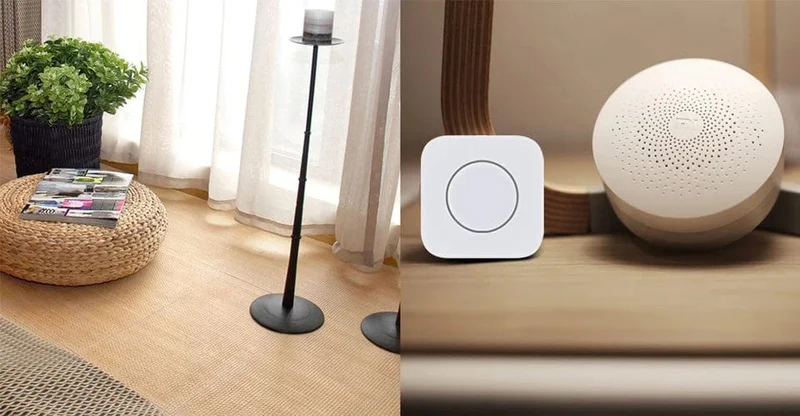 Aqara Drahtloser Minischalter ZigBee APP-Fernbedienung 3-Wege-Smart-Home-Notruftaste Türklingel Funktioniert mit Gateway und Homekit