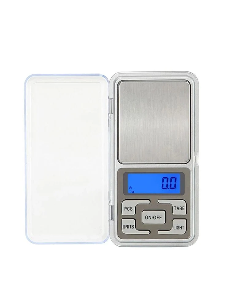 Hochpräzise elektronische Miniwaage, tragbare Taschenwaage für Schmuck, Genauigkeitsbereich 500 G – 0.01 G, mit LCD-Display
