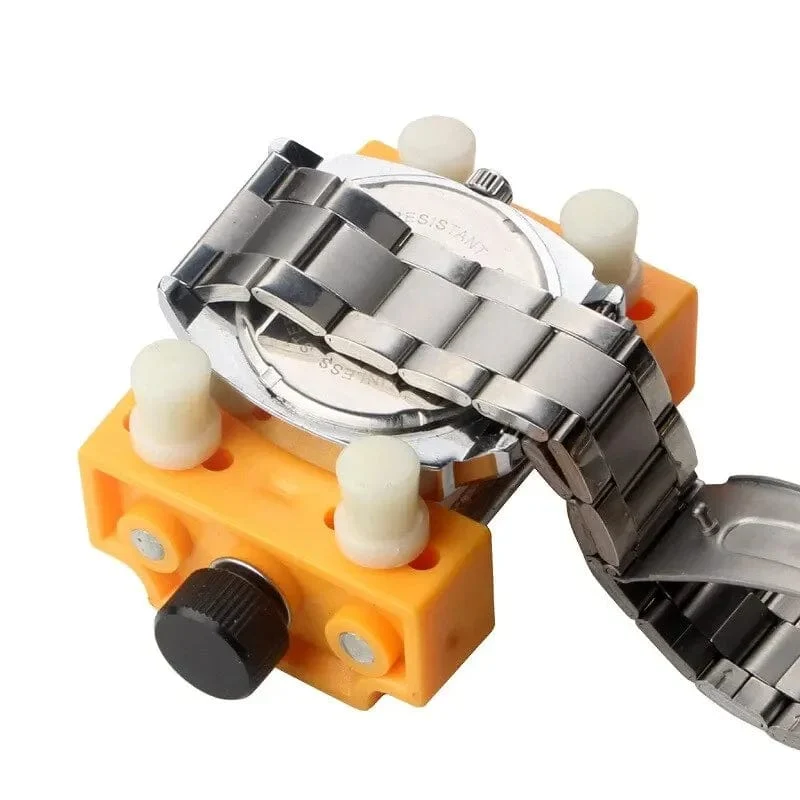 Einstellbare Uhrmacher Reparatur Werkzeug Uhr Zurück Fall Abdeckung Halter Remover Opener