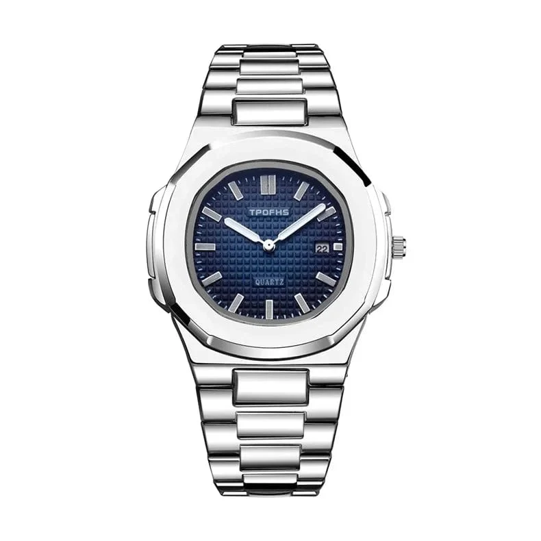 2024 neue Luxus Männer Quarz Uhren 30M Wasserdicht Automatische Datum Uhr Mann Edelstahl Sport Chronograph Uhr für Männer uhr