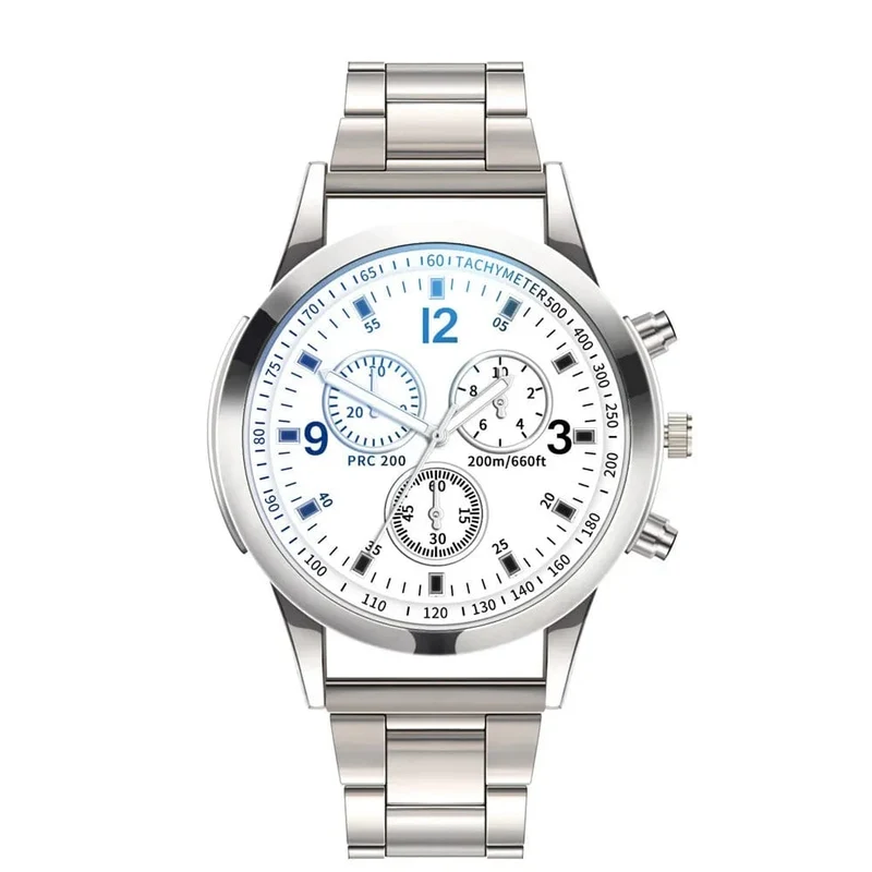 Mode Für Männer Luxus Uhren Herren Business Edelstahl Casual Quarz Uhr Für Männer Armbanduhr Relogio Masculino