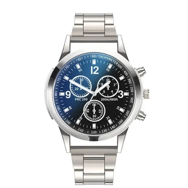 Mode Für Männer Luxus Uhren Herren Business Edelstahl Casual Quarz Uhr Für Männer Armbanduhr Relogio Masculino