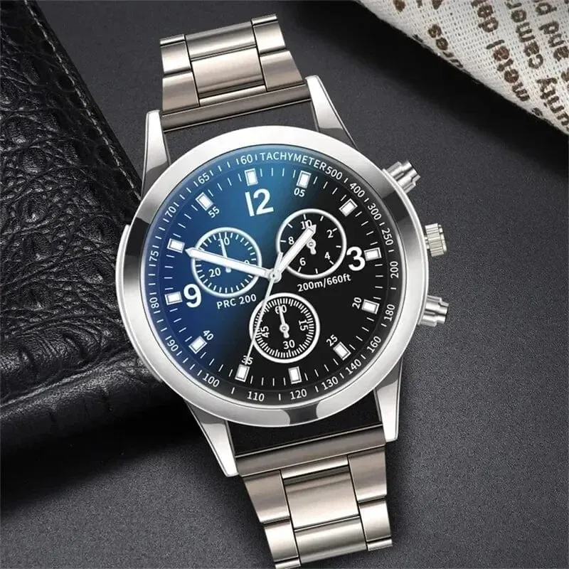 Mode Für Männer Luxus Uhren Herren Business Edelstahl Casual Quarz Uhr Für Männer Armbanduhr Relogio Masculino