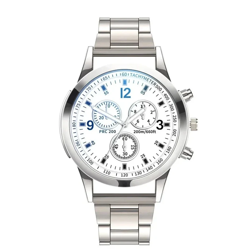Mode Für Männer Luxus Uhren Herren Business Edelstahl Casual Quarz Uhr Für Männer Armbanduhr Relogio Masculino