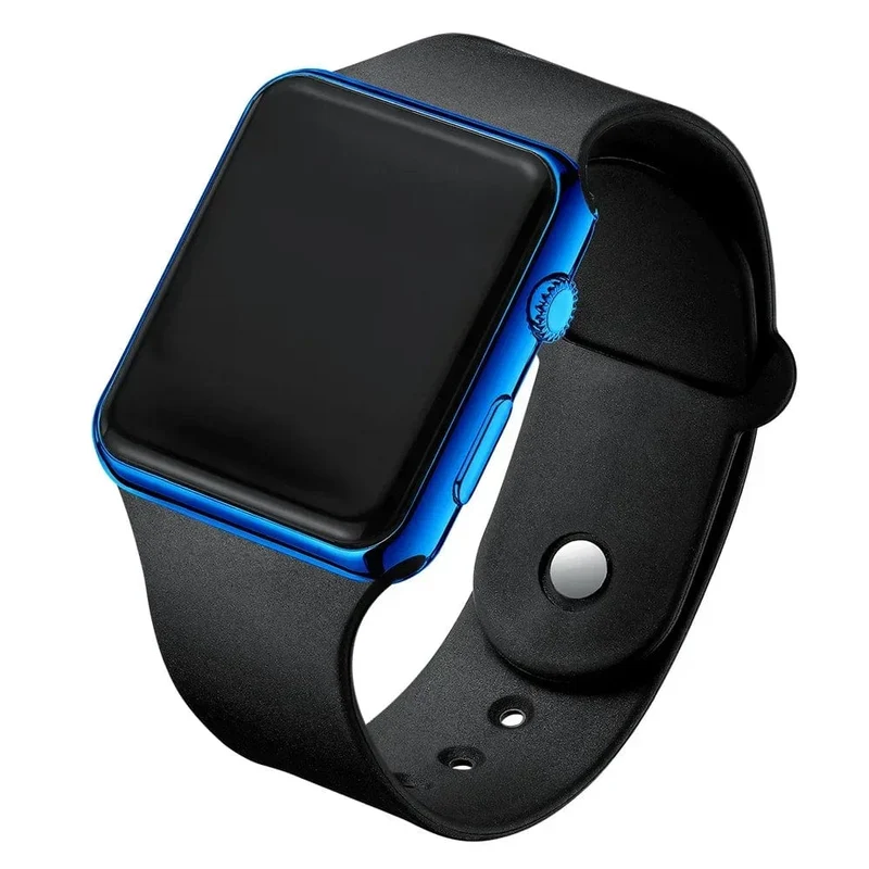 Digitale Uhren Männer Frauen Elektronische Platz LED Sport Armbanduhr Mode Lässig Einfache Silikon Weibliche Uhr Reloj Para Mujer