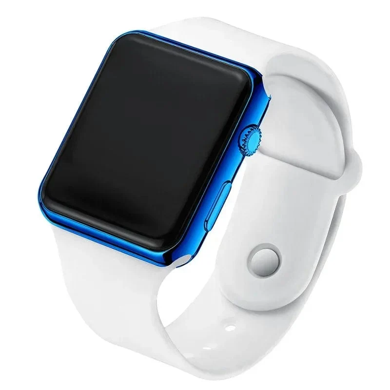 Digitale Uhren Männer Frauen Elektronische Platz LED Sport Armbanduhr Mode Lässig Einfache Silikon Weibliche Uhr Reloj Para Mujer
