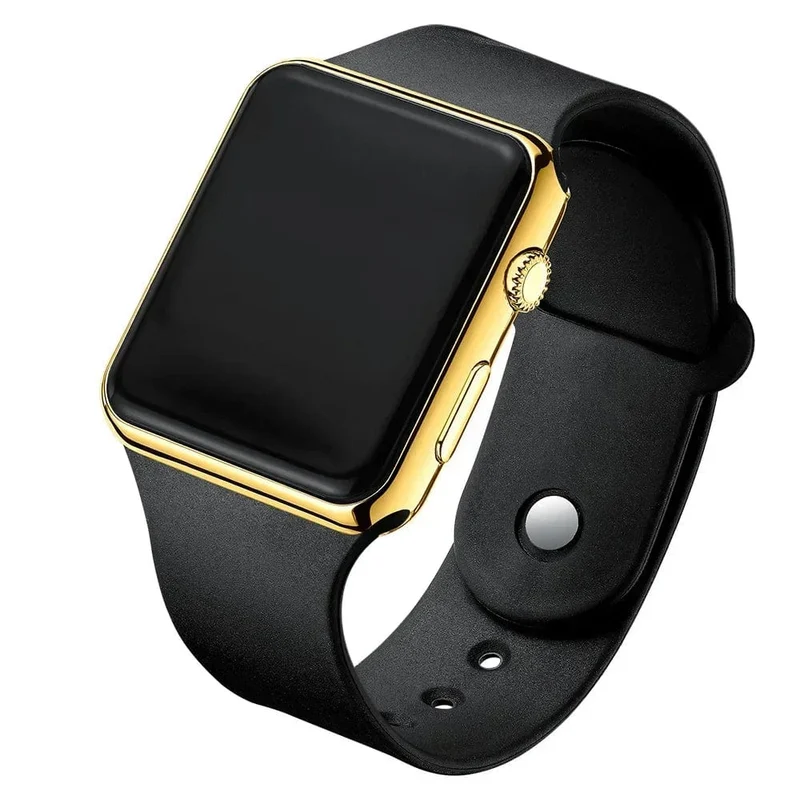 Digitale Uhren Männer Frauen Elektronische Platz LED Sport Armbanduhr Mode Lässig Einfache Silikon Weibliche Uhr Reloj Para Mujer