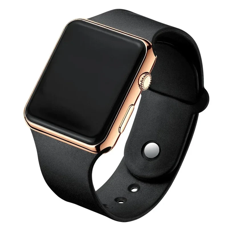 Digitale Uhren Männer Frauen Elektronische Platz LED Sport Armbanduhr Mode Lässig Einfache Silikon Weibliche Uhr Reloj Para Mujer