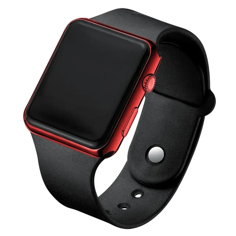 Digitale Uhren Männer Frauen Elektronische Platz LED Sport Armbanduhr Mode Lässig Einfache Silikon Weibliche Uhr Reloj Para Mujer