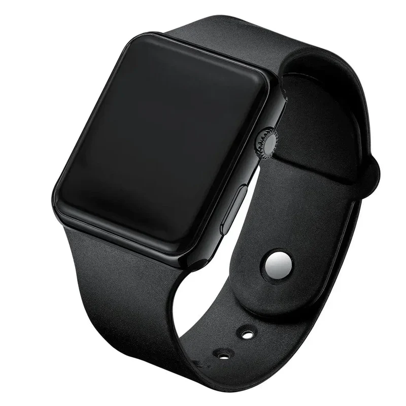 Digitale Uhren Männer Frauen Elektronische Platz LED Sport Armbanduhr Mode Lässig Einfache Silikon Weibliche Uhr Reloj Para Mujer