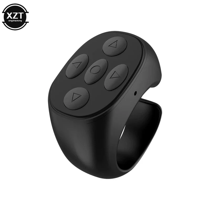 Drahtloser Bluetooth-Mobil-Selfie-Controller für faule Artifac-Fotos zum Umblättern der Seite Tiktok-Fernbedienung Ring-Controller