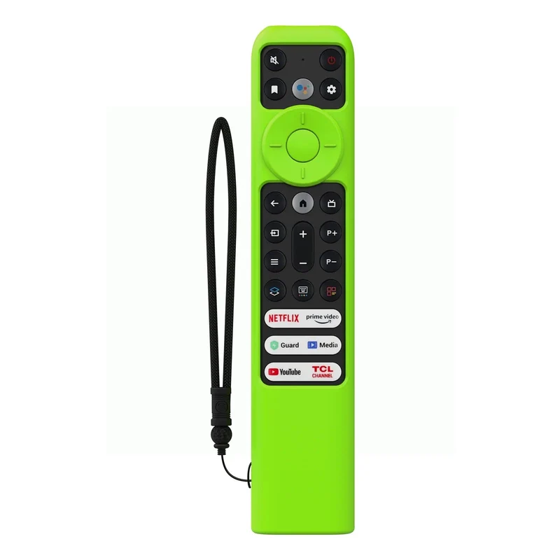 Silikon-Fernbedienungshülle für TCL TV-Fernbedienung RC902V FMR1 Google Android Smart QLED Voice TV Schutzhülle Umweltfreundlich