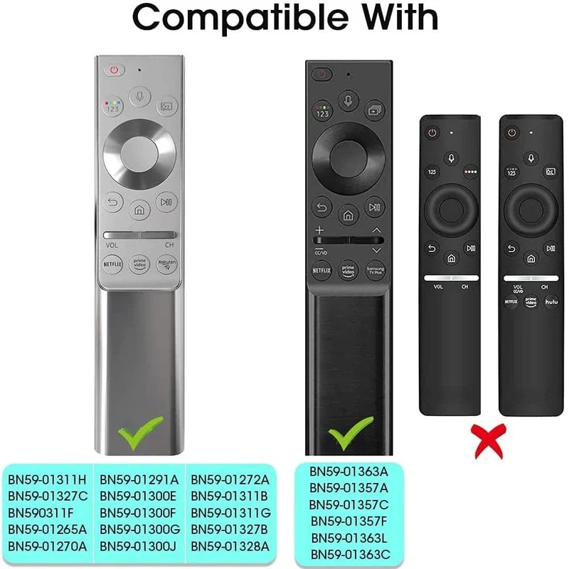 Silikonhülle für die Fernbedienung für Samsung BN59-0311F BN59-01300E BN59-01357A BN59-01363A BN59-01291A TV-Fernbedienungshülle
