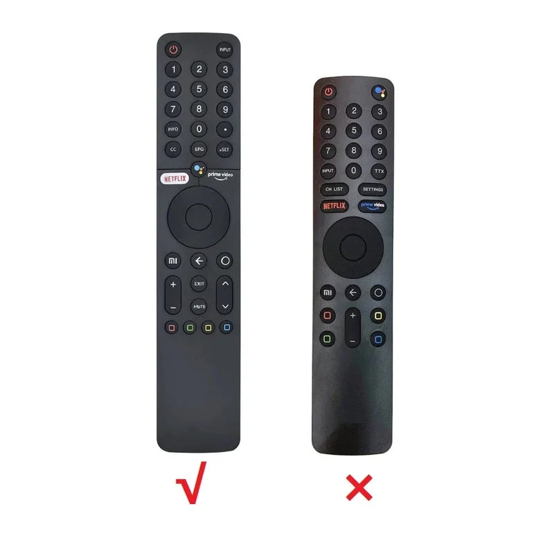 Silikon-Fernbedienungs-Schutzhülle, kompatibel mit Xiaomi P1 Mi Tv A2 58 55 50 43 32 43 P1e55 Xmrm-19