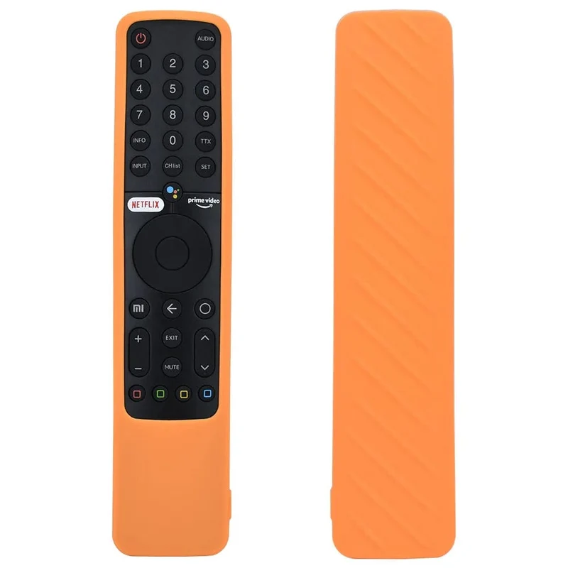 Silikon-Fernbedienungs-Schutzhülle, kompatibel mit Xiaomi P1 Mi Tv A2 58 55 50 43 32 43 P1e55 Xmrm-19