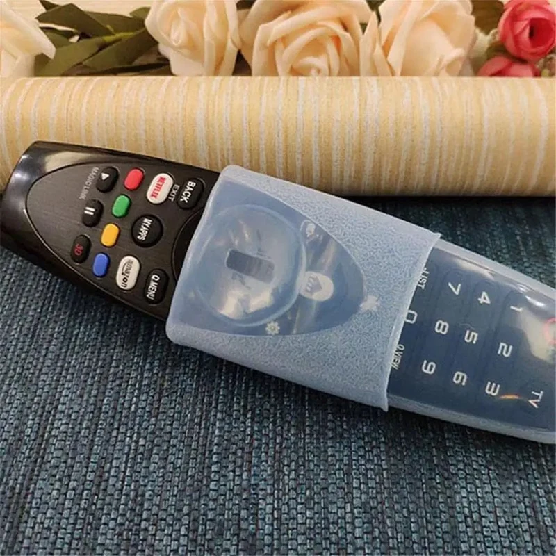 Transparente Silikonhülle für die Fernbedienung der LG Dynamic TV-Steuerung, Schutzhülle AN-MR600/650, dicke, sturzsichere und stoßfeste Hülle