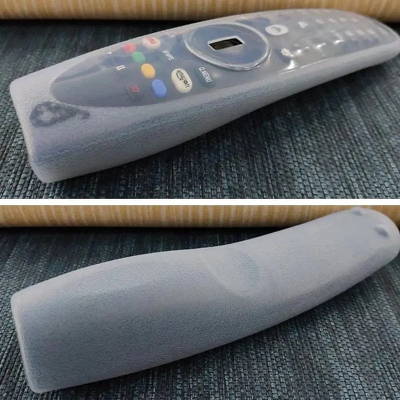 Transparente Silikonhülle für die Fernbedienung der LG Dynamic TV-Steuerung, Schutzhülle AN-MR600/650, dicke, sturzsichere und stoßfeste Hülle