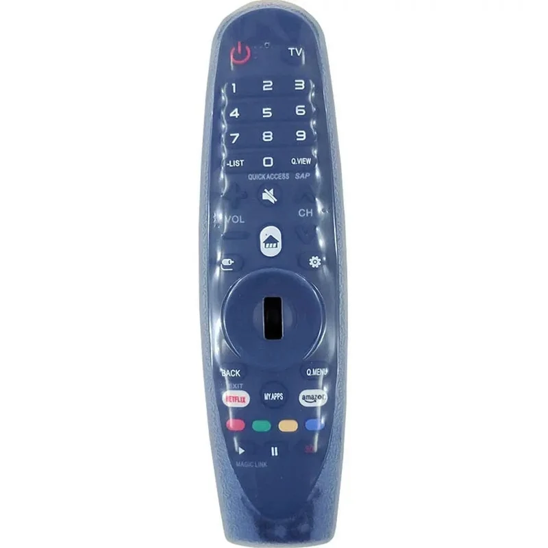 Transparente Silikonhülle für die Fernbedienung der LG Dynamic TV-Steuerung, Schutzhülle AN-MR600/650, dicke, sturzsichere und stoßfeste Hülle