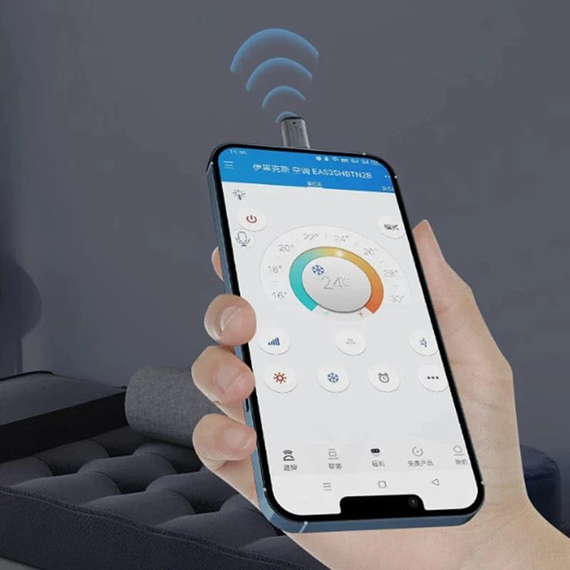 Smartphone-Fernbedienung Typ C Universal Smart Infrarot-Sender App Control Wireless Mini Adapter für TV-Klimaanlage