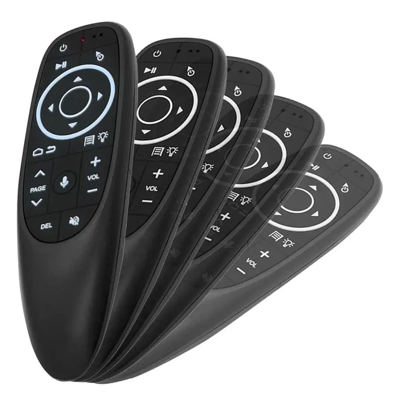 Smart Voice-Fernbedienung Wireless Air Fly Mouse 2.4g G10 G10s Pro Gyroskop Ir-Lernen Kompatibel für Android TV Box