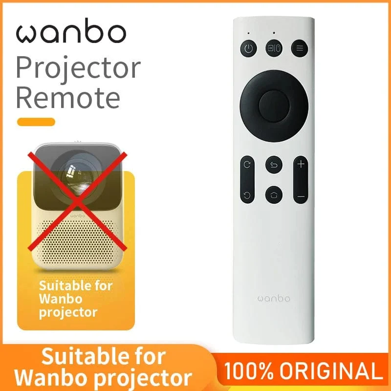 Wanbo Projektor Smart-Fernbedienung für Wanbo New T2 Max/Free X1 Pro/Max T4 T6 Max X5 Serie Projektor