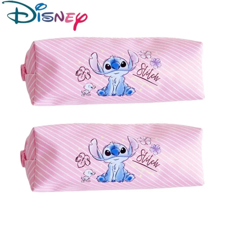 Neue Disney Stich Anime Bleistift Fall Stich Druck Stift Tasche Cartoon Studenten Lagerung Tasche Schreibwaren kinder Spielzeug Weihnachts Geschenk