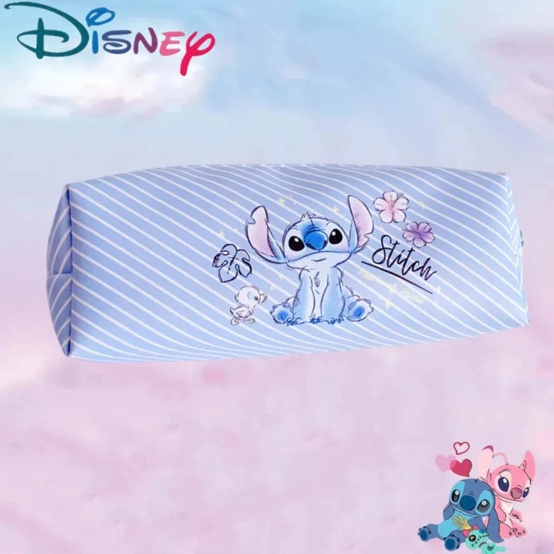 Neue Disney Stich Anime Bleistift Fall Stich Druck Stift Tasche Cartoon Studenten Lagerung Tasche Schreibwaren kinder Spielzeug Weihnachts Geschenk