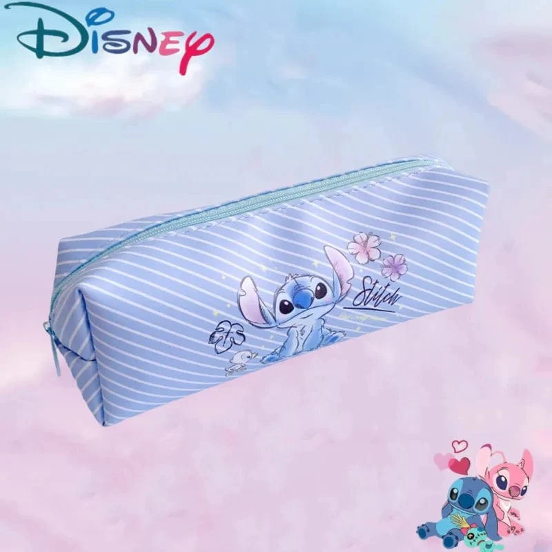 Neue Disney Stich Anime Bleistift Fall Stich Druck Stift Tasche Cartoon Studenten Lagerung Tasche Schreibwaren kinder Spielzeug Weihnachts Geschenk