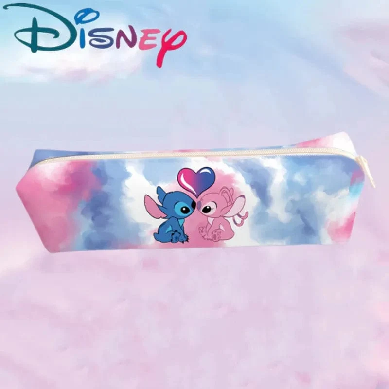 Neue Disney Stich Anime Bleistift Fall Stich Druck Stift Tasche Cartoon Studenten Lagerung Tasche Schreibwaren kinder Spielzeug Weihnachts Geschenk