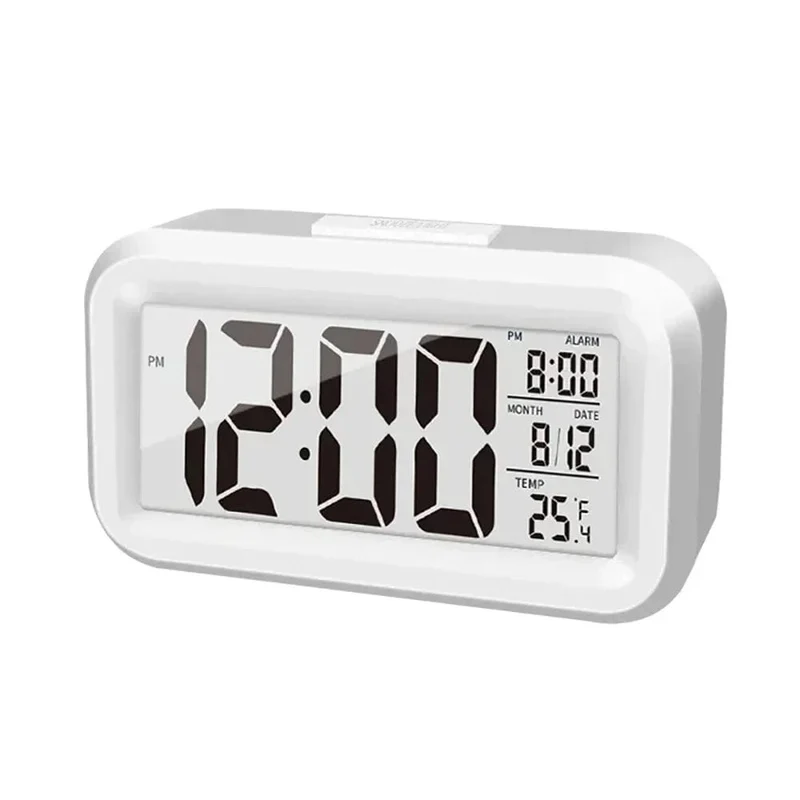 LED Digital Wecker Hintergrundbeleuchtung Snooze Daten Zeit Kalender Desktop Multifunktions Elektronische Hintergrundbeleuchtung Tisch Uhr