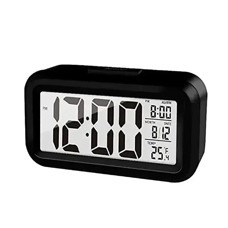 LED Digital Wecker Hintergrundbeleuchtung Snooze Daten Zeit Kalender Desktop Multifunktions Elektronische Hintergrundbeleuchtung Tisch Uhr