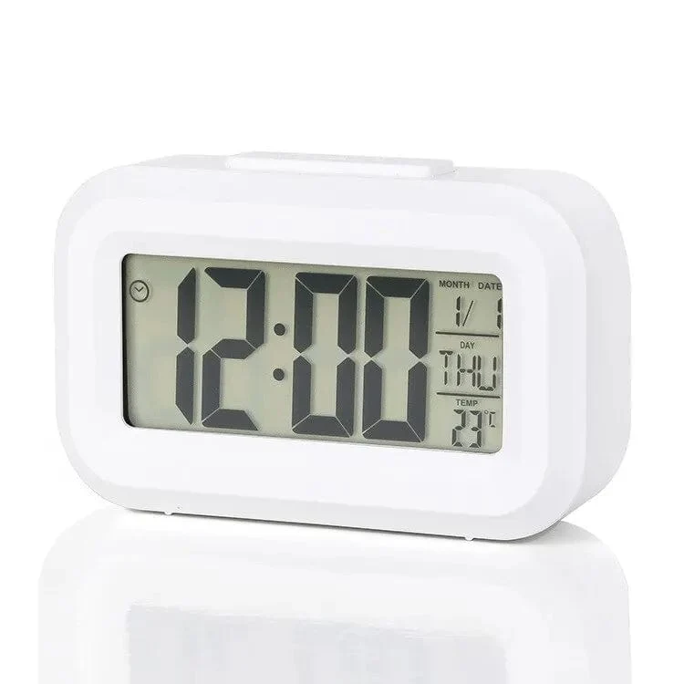 LED Digital Wecker Hintergrundbeleuchtung Snooze Daten Zeit Kalender Desktop Multifunktions Elektronische Hintergrundbeleuchtung Tisch Uhr