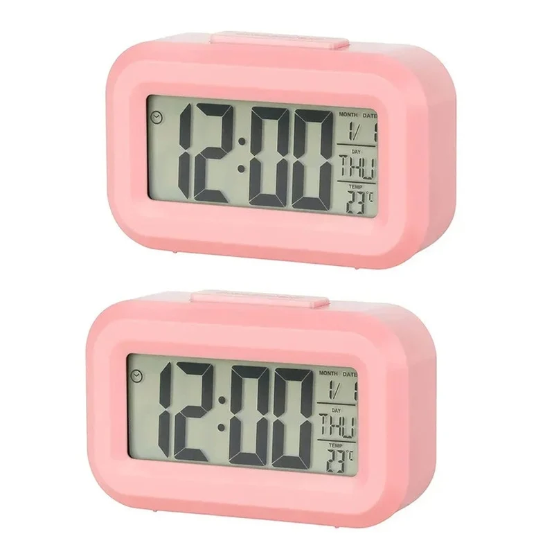 LED Digital Wecker Hintergrundbeleuchtung Snooze Daten Zeit Kalender Desktop Multifunktions Elektronische Hintergrundbeleuchtung Tisch Uhr