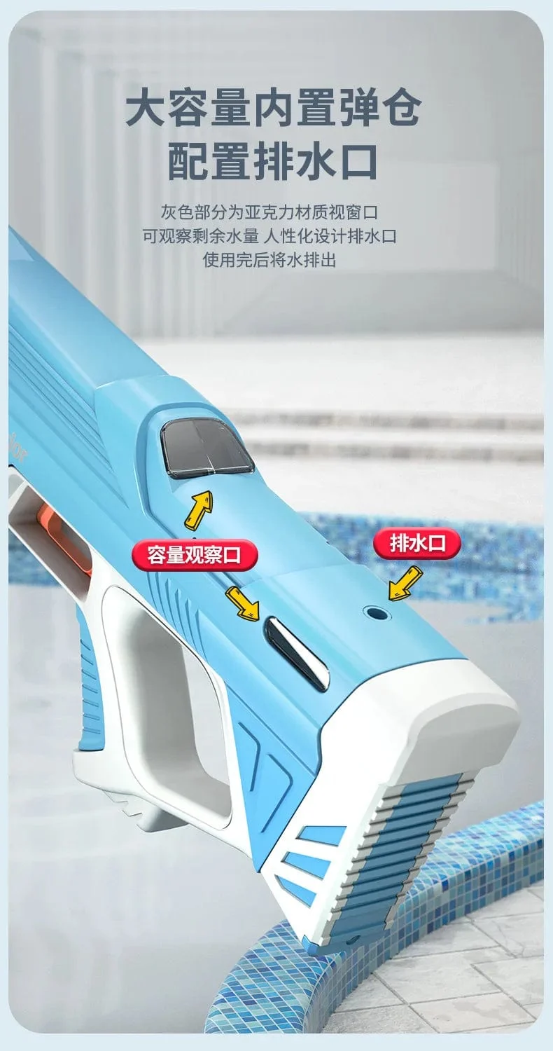 Neu M416 Wasser Pistole Elektrische Glock Pistole Schießen Spielzeug Voll Automatische Sommer Strand Spielzeug Für Kinder Kinder Jungen Mädchen Erwachsene Geschenk