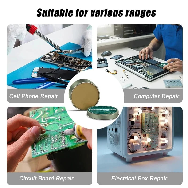 1/2/3 stücke Lötflussmittel Bleifreies Lötpastenflussmittel Zinnlötpaste Schweißflussmittel Für Elektronik SMD PCB LED Löten Reparatur