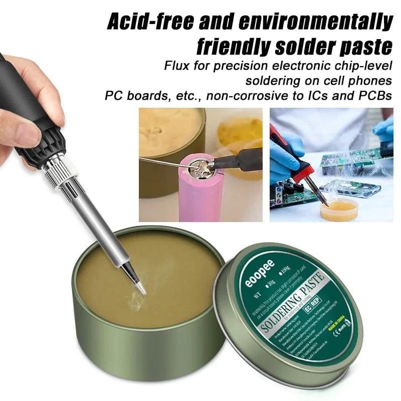 1/2/3 stücke Lötflussmittel Bleifreies Lötpastenflussmittel Zinnlötpaste Schweißflussmittel Für Elektronik SMD PCB LED Löten Reparatur