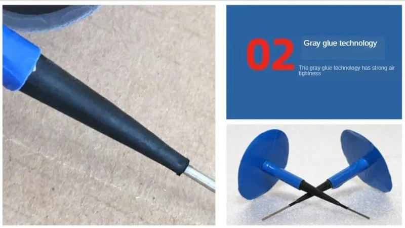 5 teile/los 4mm Pilz Nagel Film Auto Reifen Kalt Patch Film Gummi Nähte Maschine Reifen Rad Reparatur Kit Integral stecker