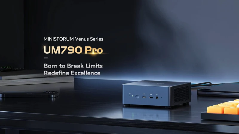 Neu MINISFORUM UM790 Pro Mini PC AMD Ryzen 9 7940HS Gaming Mini PC Fenster 11 DDR5 5600MHz USB4 WiFi 6E Desktop mini