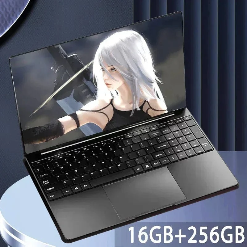 15.6" Laptop Intel Celeron N5095 Notebook Gamer 32GB RAM 2TB SSD Büro Arbeits-PC Computer Windows 11 1920*1080 Auflösung Laptop