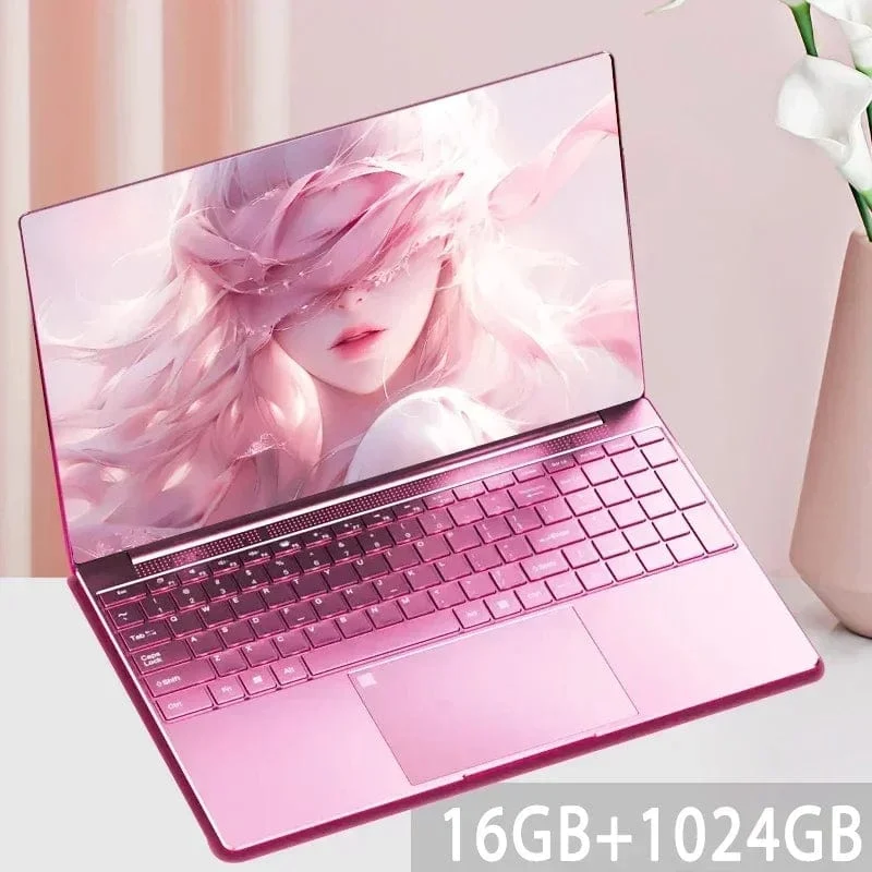 15.6" Laptop Intel Celeron N5095 Notebook Gamer 32GB RAM 2TB SSD Büro Arbeits-PC Computer Windows 11 1920*1080 Auflösung Laptop