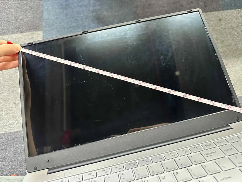 Neuer N5095-Laptop mit 32 GB RAM und 2048 GB SSD, Intel Windows 11 Pro, tragbarer Gaming-PC, Notebook-Computer mit Fingerabdruck-Entsperrung, Tastatur