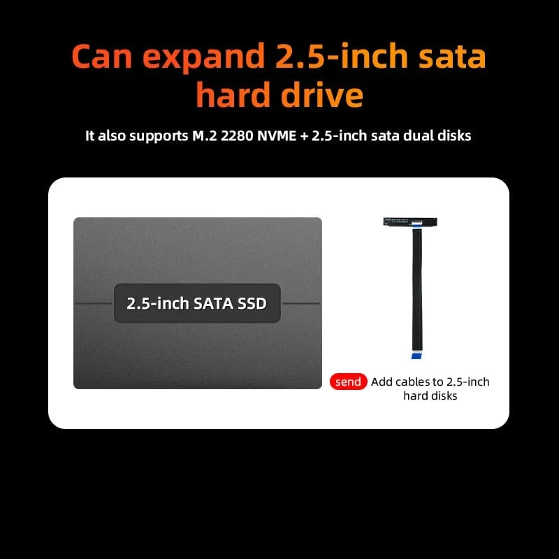 TexHoo AMD R7 5800H 5825U 4800H R5 5500U 4500U Mini-PC Unterstützt bis zu 32 GB RAM 2T NVME SSD WIFi6 Computer PC Win 11 Pro