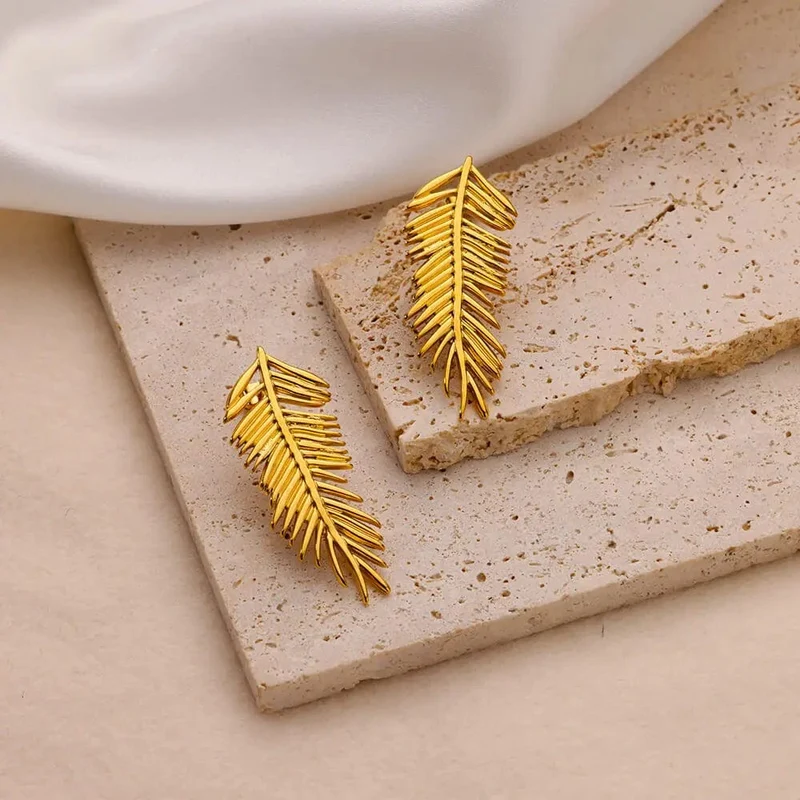 Edelstahl Ohrring für Frauen Herz Zirkon Gold Farbe Hoop Ohrringe Vintage Wasserdicht Ohr Piercing Schmuck Zubehör Geschenk