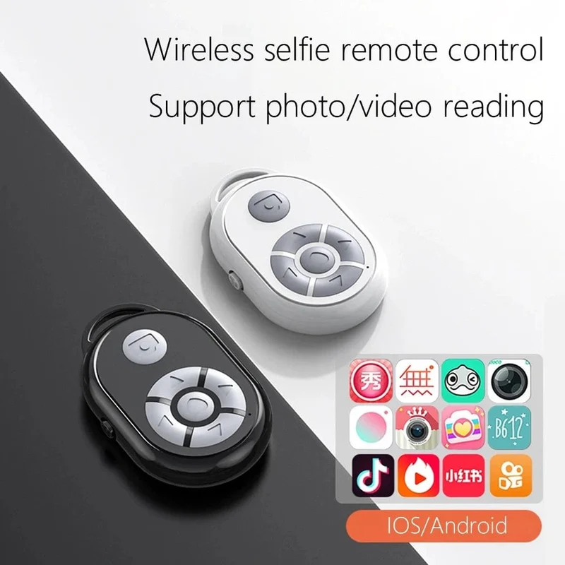 BT Remote für iPhone Xiaomi Redmi Samsung Handy Universal Fernbedienung Selfie Stick Bluetooth Kamera Controller